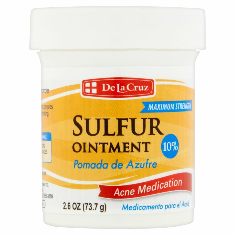 De La Cruz Maximum Strength Acne Treatment Ointment 2.6Oz