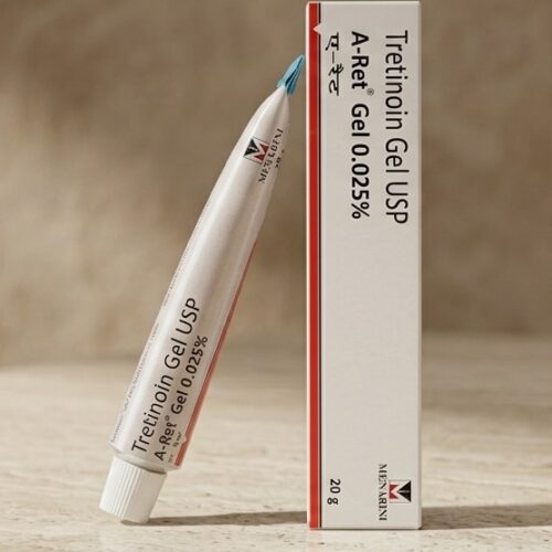 Image showing Aret Tretinoin 0.025% Gel available at Beauty By Daz
