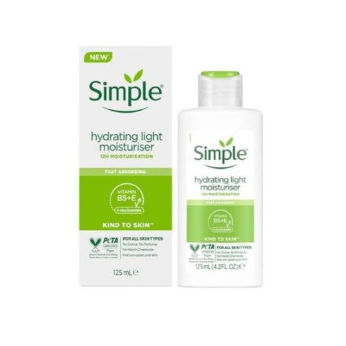 Image showing the Simple Hydrating Light Moisturizer available at Beauty By Daz