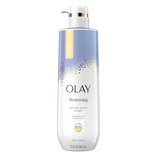 Olay Cleansing & Renewing Nighttime Body Wash with Vitamin B3 & Retinol - 591ml