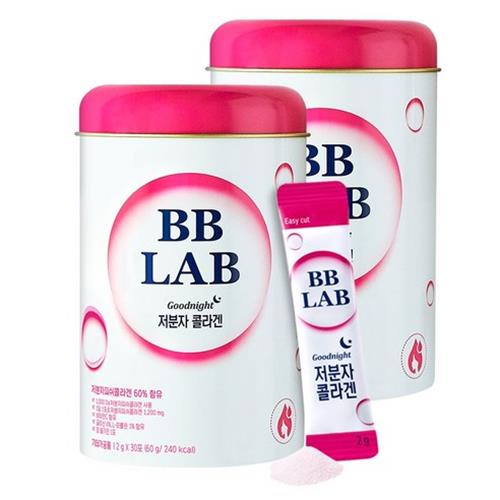 BB LAB Good Night Collagen, Low Molecular Collagen Powder 2g 30sticks ...