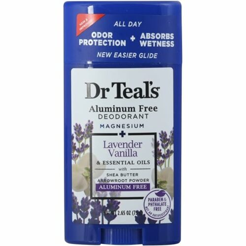 Dr. Teal'S Deodorant Lavender Vanilla 2.65 Ounce Aluminum-Free