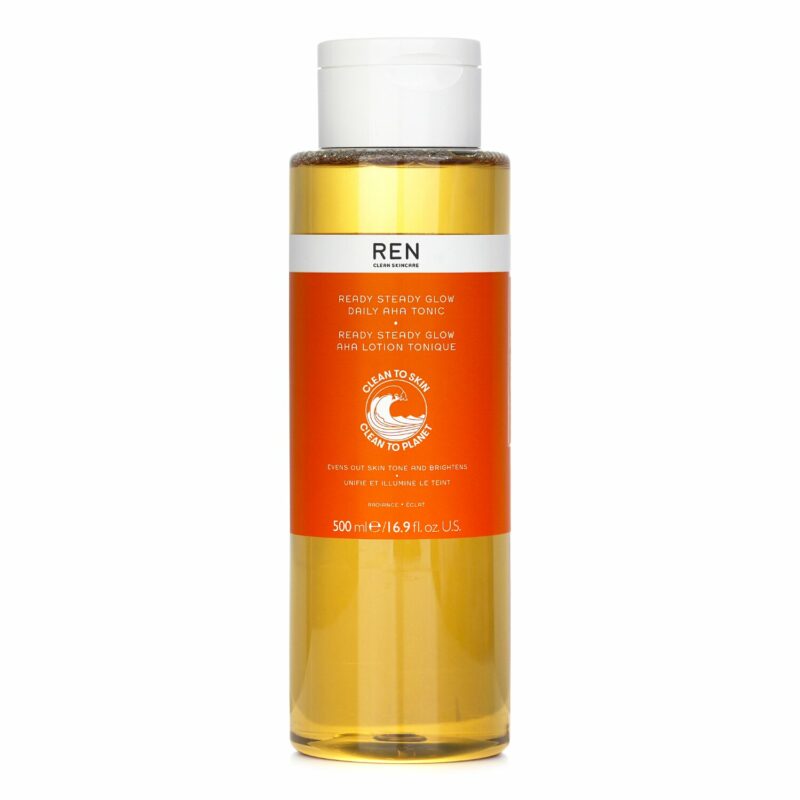 REN Clean Skincare Supersize Ready Steady Glow Daily AHA Tonic 500ml
