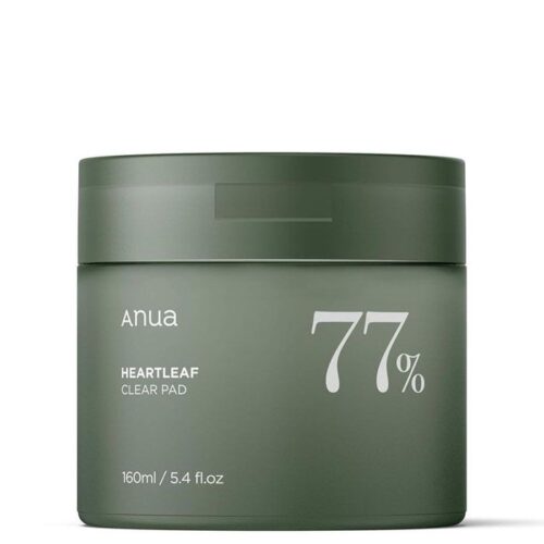 Anua Heartleaf 77% Clear Pad 70 Pads for gentle exfoliation, pore care, blackheads and breakouts