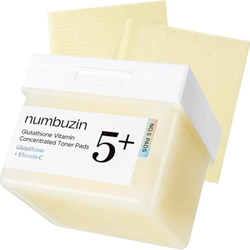 numbuzin No.5+ Vitamin-Niacinamide Concentrated Toner Pads - 70 Pads