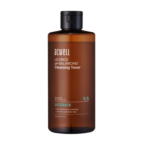 ACWELL Licorice pH Balancing Cleansing Toner Amino Acids 300ml for dry and sensitive skin