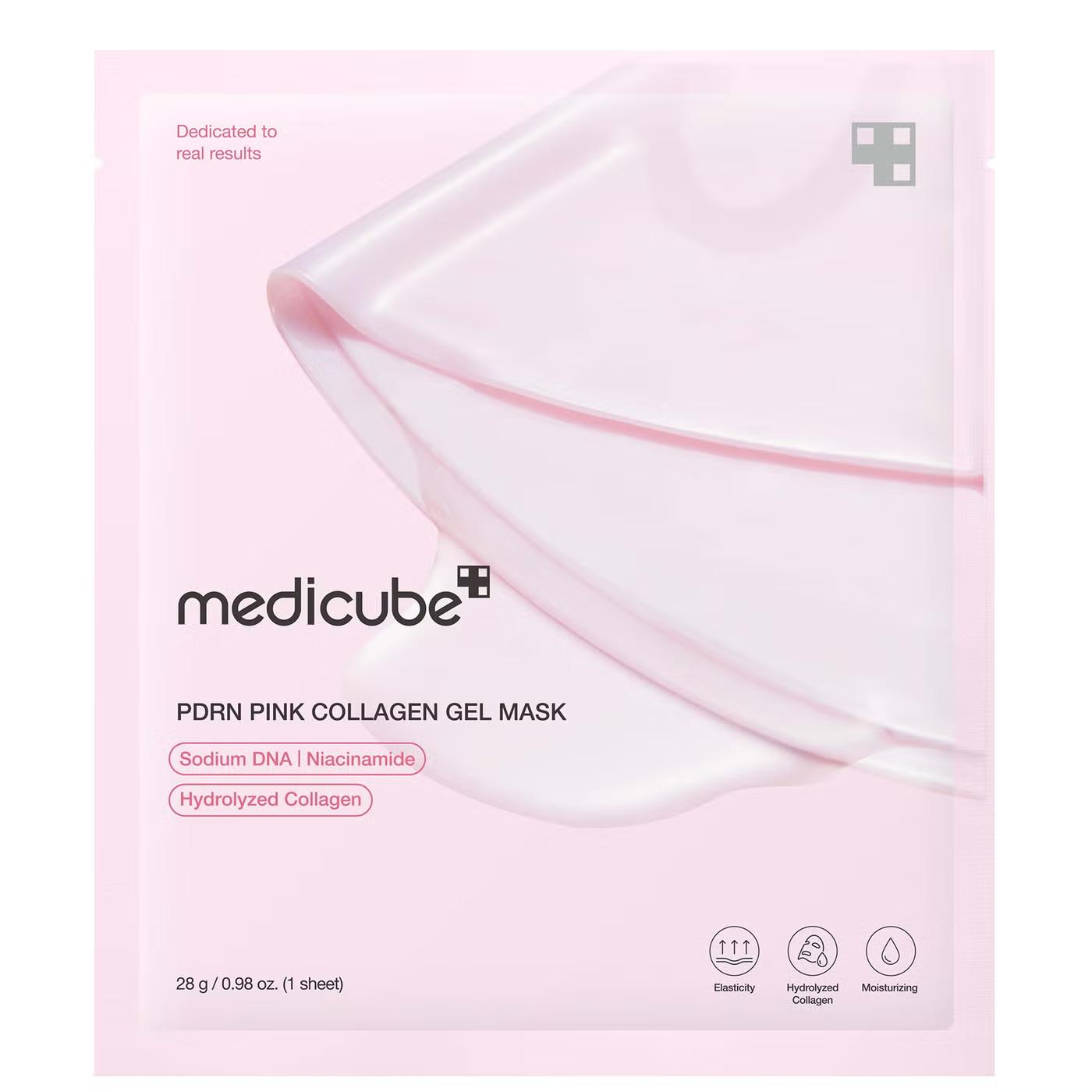 MEDICUBE PDRN Pink Collagen Gel Mask Sheet - 28g