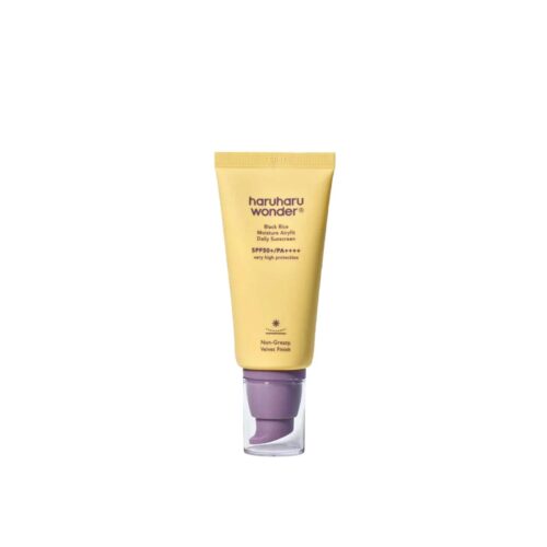 Image showing the Haruharu Black Rice Moisture Airyfit Sunscreen available at Beauty By Daz