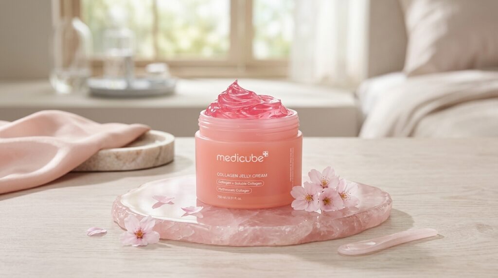 Image showing the Medicube Collagen Jelly Cream available at Beauty By Daz