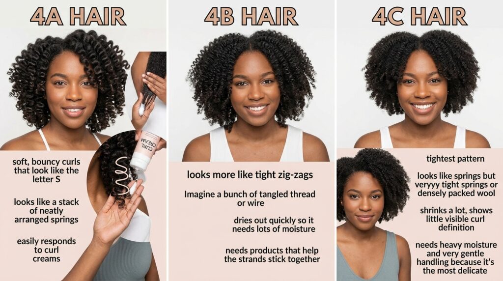 image showing how to know your hair type by Beauty By Daz