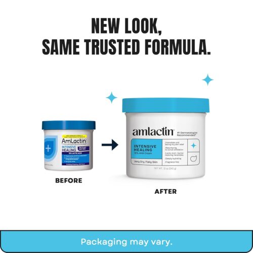 Amlactin Intensive Healing 15% AHA Cream (Unscented) 340g