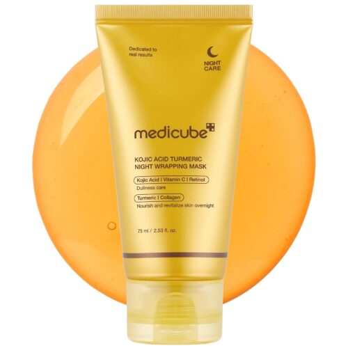 MEDICUBE Kojic Acid + Turmeric Night Wrapping Peel-Off Mask - 75ml