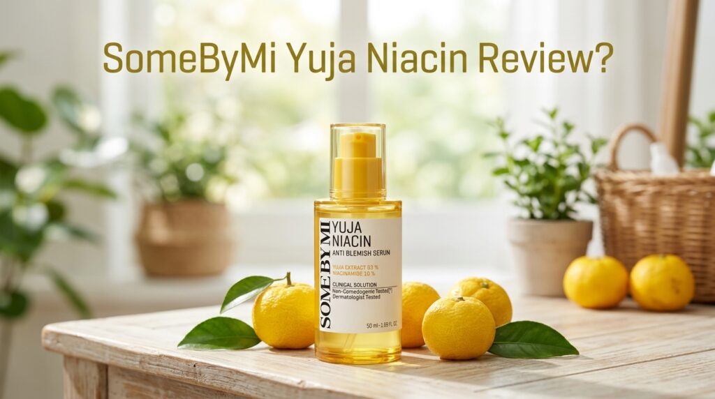 Image showing the SomeByMi Yuja Niacin Serum available at Beauty By Daz
