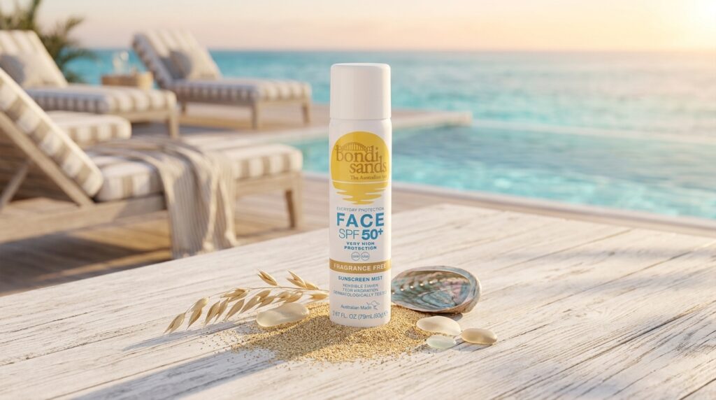 Image showing the Bondi Sands Sunscreen Mist available at Beauty By Daz
