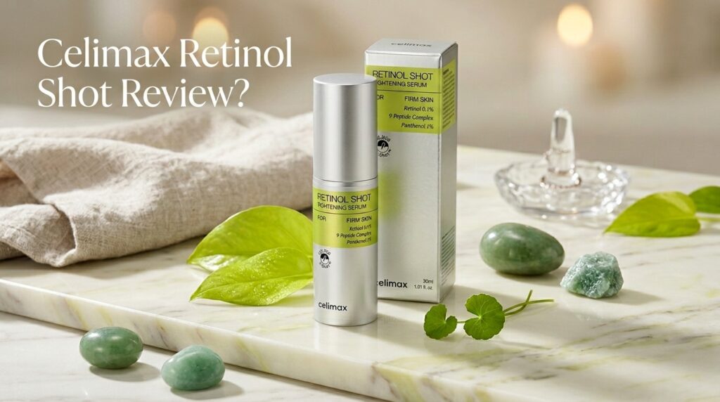 Image showing the Celimax Retinol Shot available at Beauty By Daz