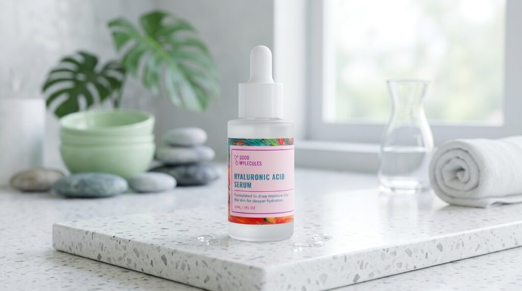 Image showing the Good Molecules Hyaluronic Acid Serum available at Beauty By Daz