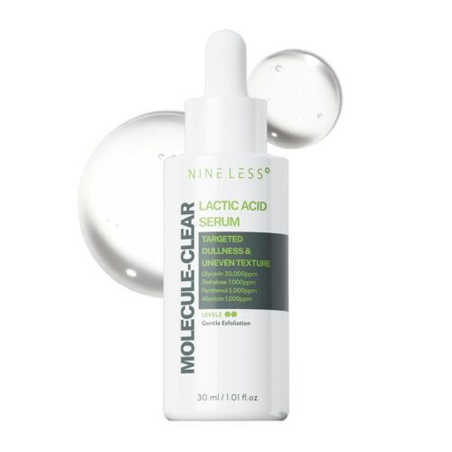 NINELESS Molecule-Clear 5% Lactic Acid Exfoliating Serum - 30ml
