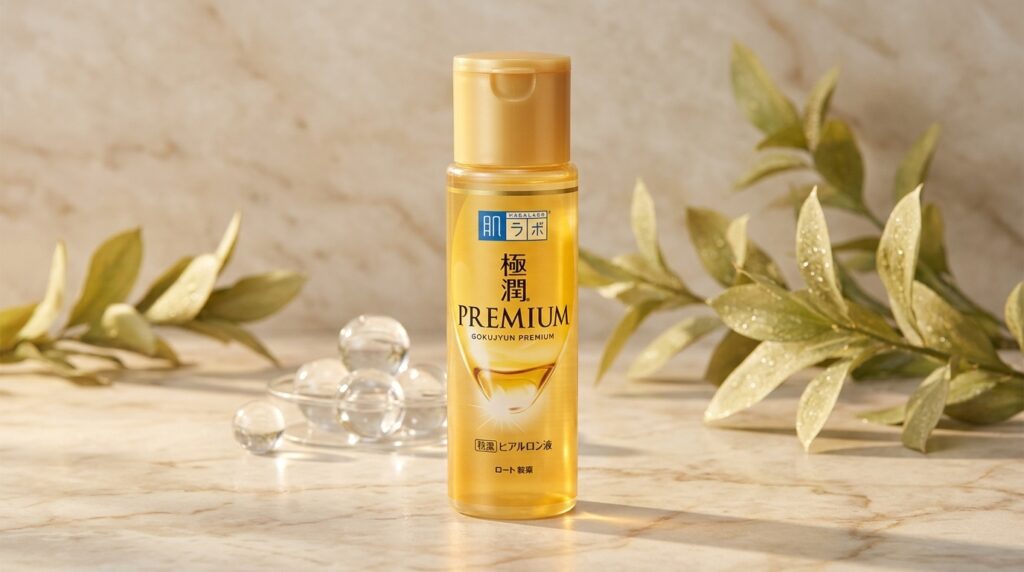 Image showing Hada Labo Gokujyun Light Moisturizing Cream available at Beauty By Daz