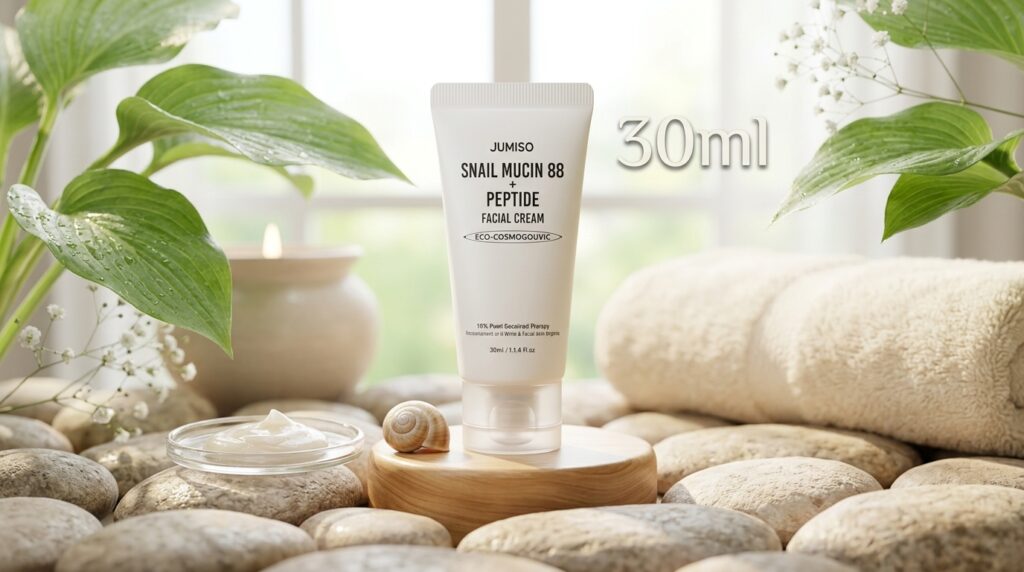 Image showing the Jumiso Snail Mucin 88 + Peptide Cream available from Beauty By Daz