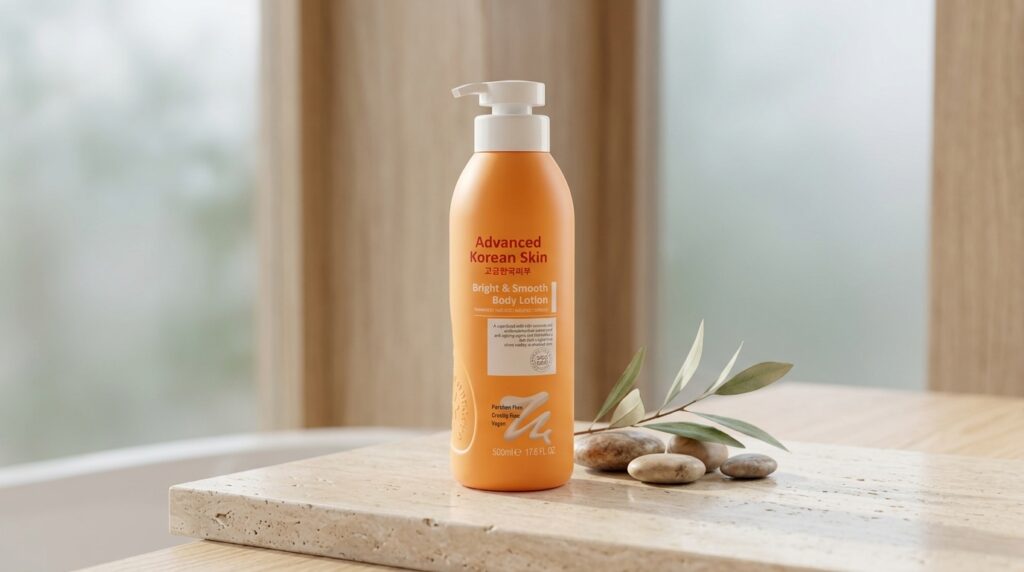 Image showing the Advanced Korean Skin Bright & Smooth Body Lotion