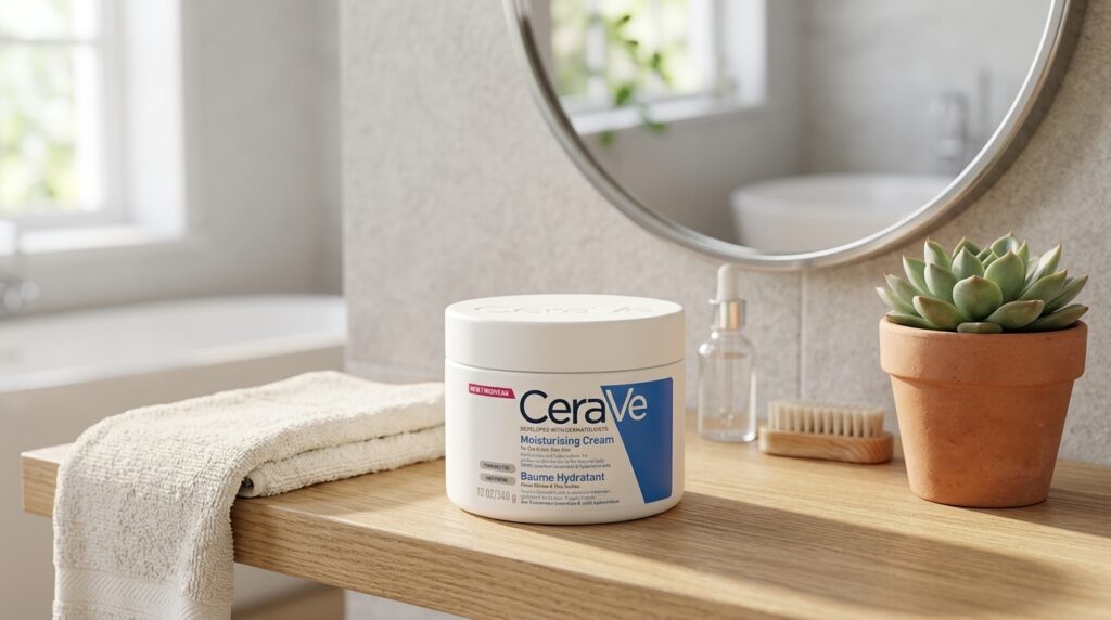 image showing the cerave moisturising cream bought from Beauty By Daz