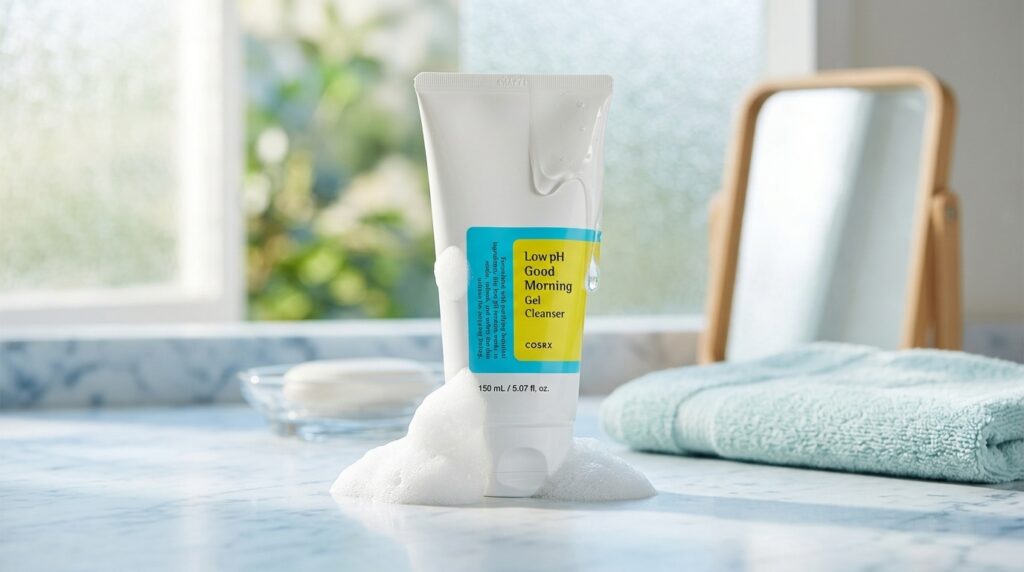 Image showing the Cosrx cleansing gel available at Beauty By Daz