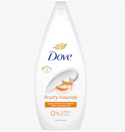 DOVE FRUITY NOURISH BODY WASH 720ML