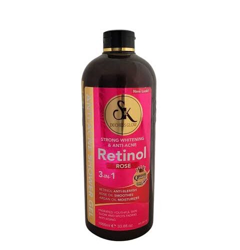 SK Duchess glow retinol rose 3-In-1 Shower Bath Gel 1000ml