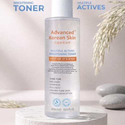 Advanced korean skin multiple actives brightening toner