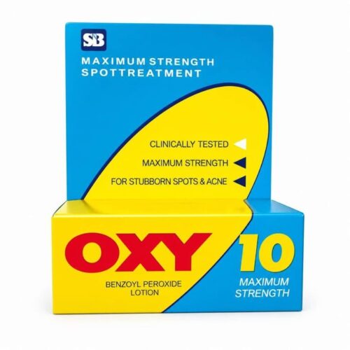 Oxy 10 Maximum Strength Benzoyl Peroxide Acne Lotion - 30ml