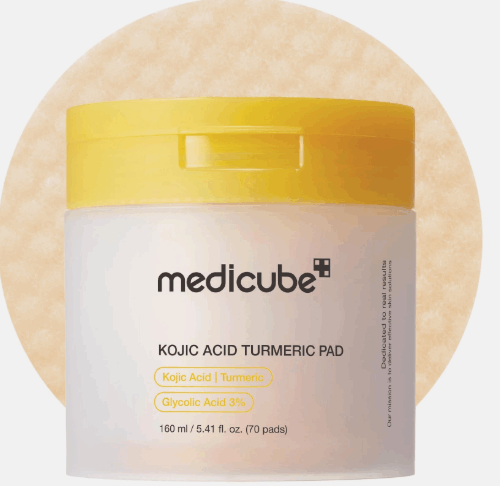 Medicube Kojic Acid Turmeric Pad