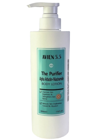 Avien 5.5 The Purifier Alpha Arbutin+Niacinamide Body Lotion 500ml