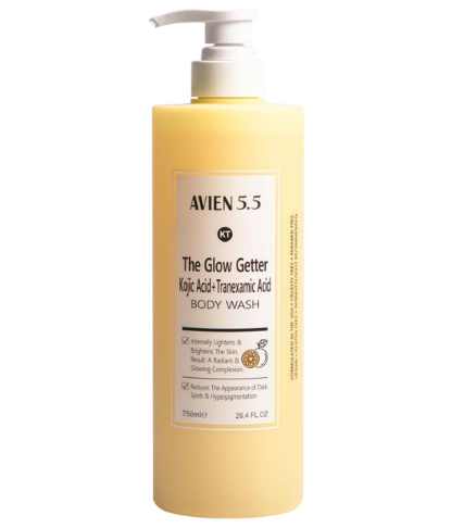 Avien 5.5 The Glow Getter Kojic Acid+Tranexamic Body Wash 750ml