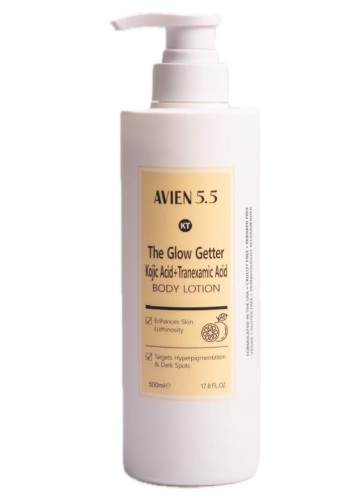 Avien 5.5 the Glow Getter Kojic Acid+Tranexamic Body Lotion 500ml