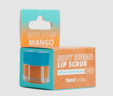 Facefact Mellow Mango Soft Sugar Lip Scrub 10g