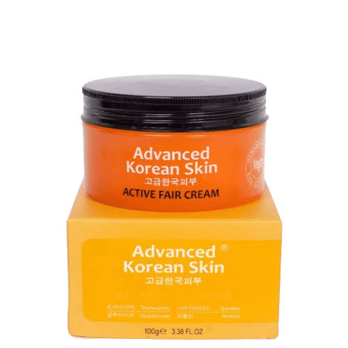 Advanced Korean Skin Active Fair Cream Deep Moisturizing 100g for dark spots and uneven skin tone