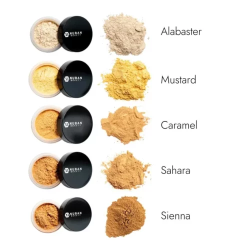 Nuban Beauty Ultra Matte HD Flawless Setting Powder
