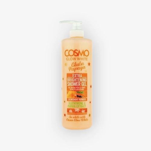 Cosmo Glow White Gluta Papaya Extra Brightening Shower Gel 1000ml