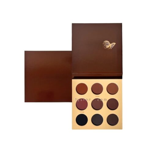 Annie's Beauty Meet The Browns Eyeshadow Palette with brown and black highly pigmented shades