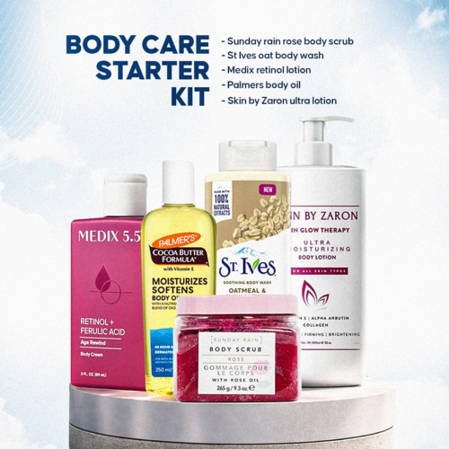 Body Care Starter Kit ( Glowing and Clean Girl Skin)