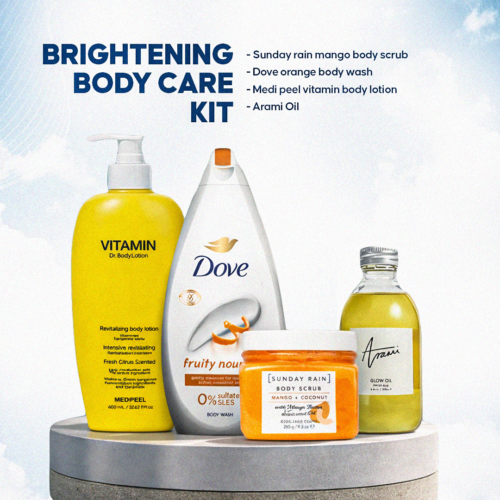 Brightening Body Care Kit ( I’m on a budget but I still want to have a brighter skin)