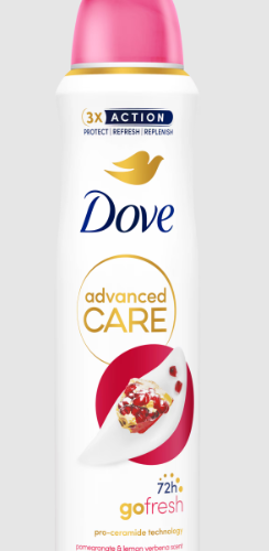 Dove Advanced Care Pomegranate Spray 72hrs