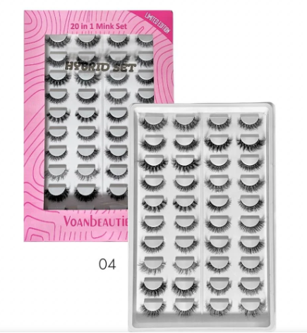 Voan Beauties HYBRID 20-in-1 Mink Lash Set
