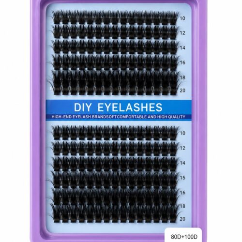 DIY Cluster Eyelashes