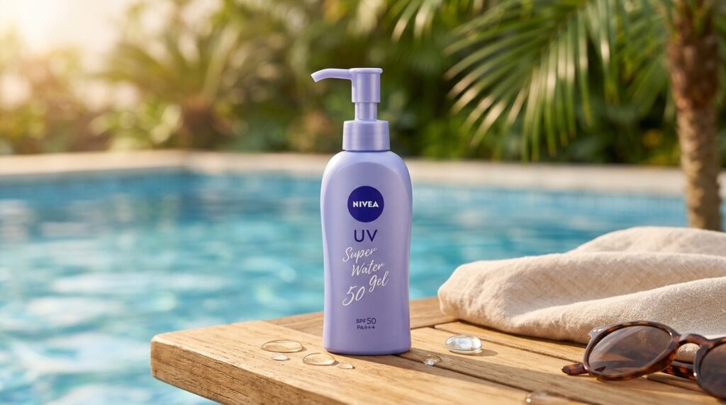 Image showing the Nivea Sunscreen available at Beauty By Daz
