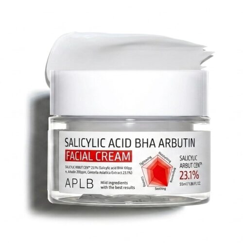 Image showing the Aplb Salicylic Acid Bha Arbutin Facial Cream available at Beauty By Daz