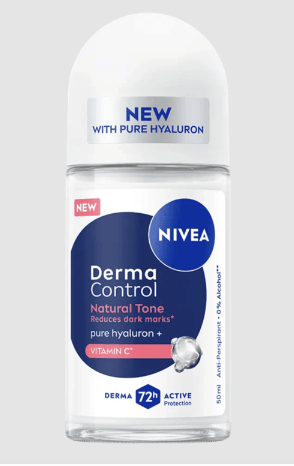 Nivea Derma Control Natural Tone Roll On 50ml