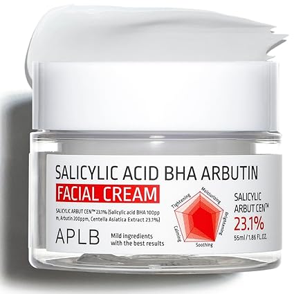 APLB Salicylic Acid BHA Arbutin Facial Cream 55ml