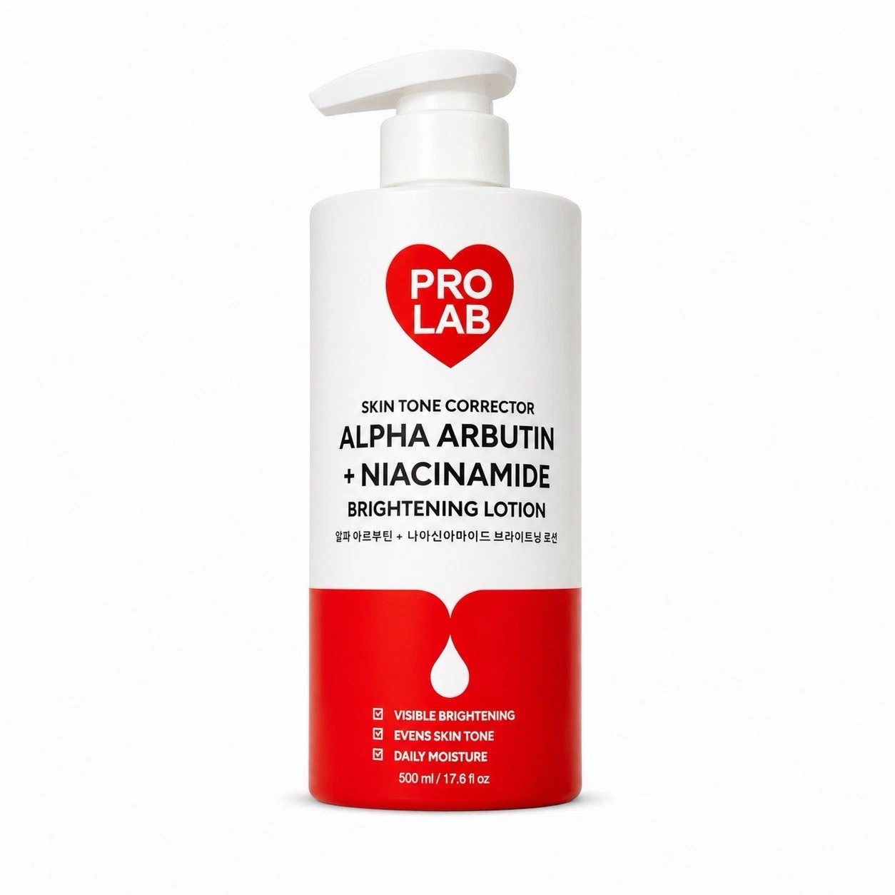 Pro Lab Alpha Arbutin + Niacinamide Brightening Lotion - 500ml