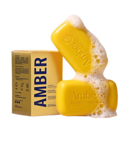 Amber Vitamin C + Kojic Acid Soap – 180g